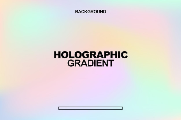 soft pastel holographic gradient background