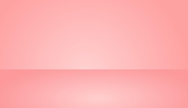 Vector soft pink studio room background