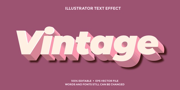 Soft pink text effect