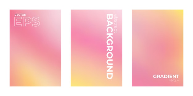 Soft Pink and Yellow Gradient Background for Design Projects