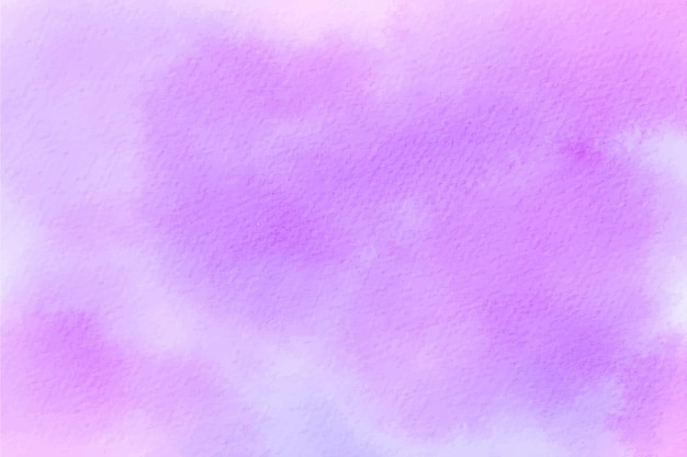 柔らかい紫色の手描きの水彩画の背景