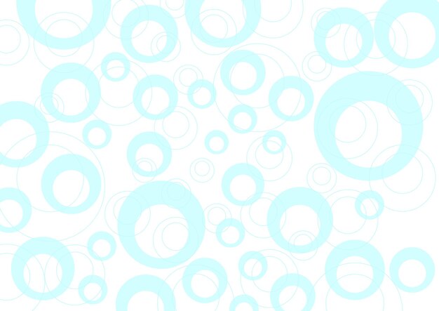 Soft spot background with many circular cyan