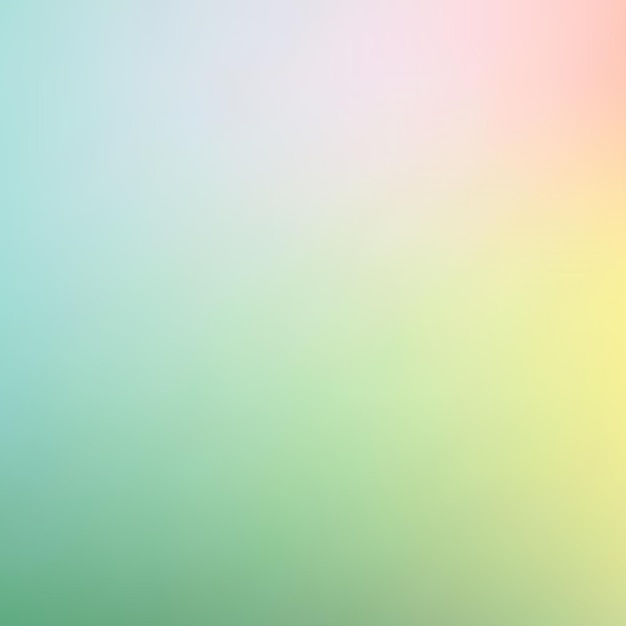 Vector soft vector gradient background in light pink and green hues