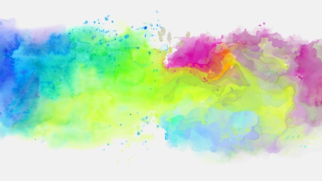 Soft watercolor splash stain background