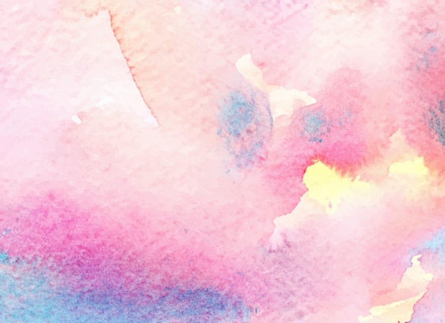 Soft watercolor splash stain background