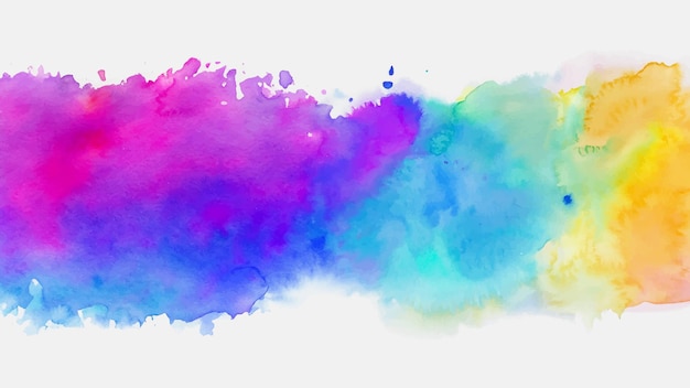 Soft watercolor splash stain background