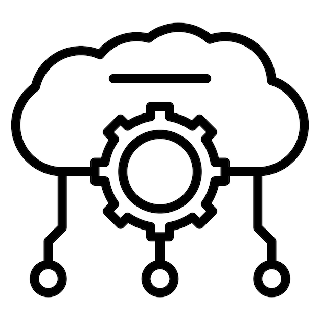 サービスアイコンベクトル画像としてソフトウェア プロフェッショナルサービスに使用できます