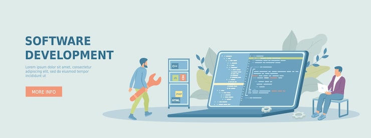 Vector 소프트웨어 개발 프로그래머는 컴퓨터 소프트웨어를 만들고 코드 테스트 프로그램을 작성합니다.