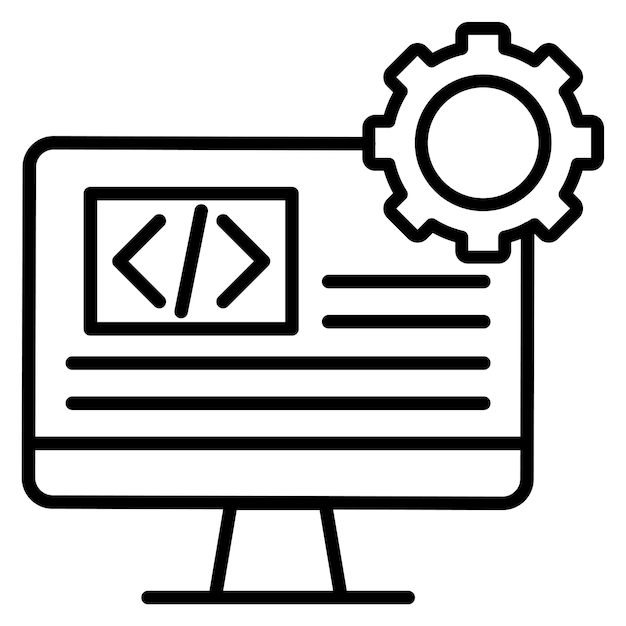 ソフトウェアベクトルのアイコンをNo Codeアイコンセットに使用できます