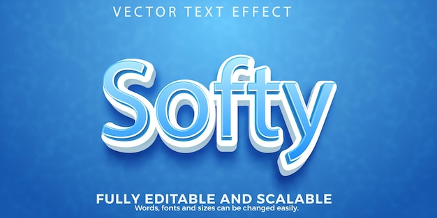 Softy-teksteffect