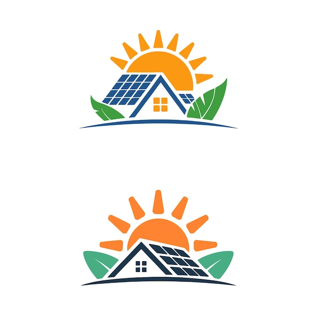 Solar Logo Design Unique and Professional Solar Logo Design
