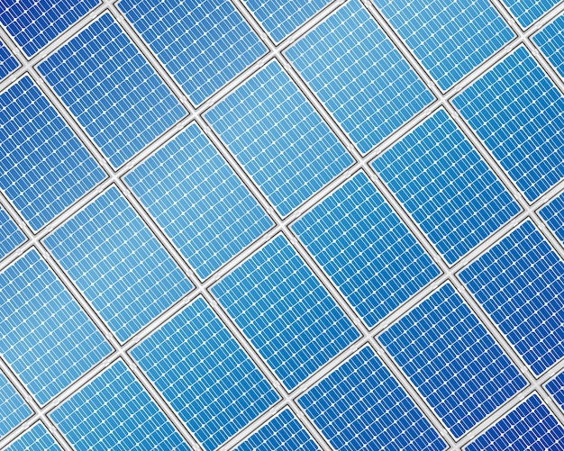 Solar panel background