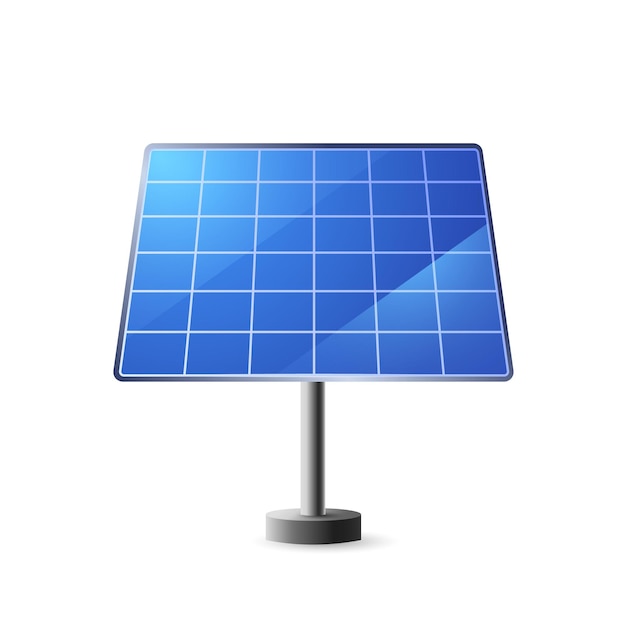 Solar panel Blue plates with cells for alternative extraction of energy