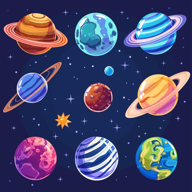 solar system planets