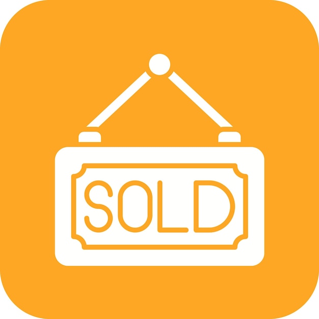 Vector sold out icon vector image can be used for cyber monday
