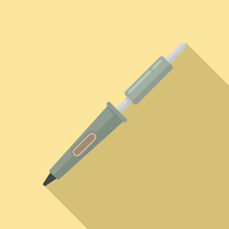 Vector soldering cable icon flat illustration of soldering cable vector icon for web design