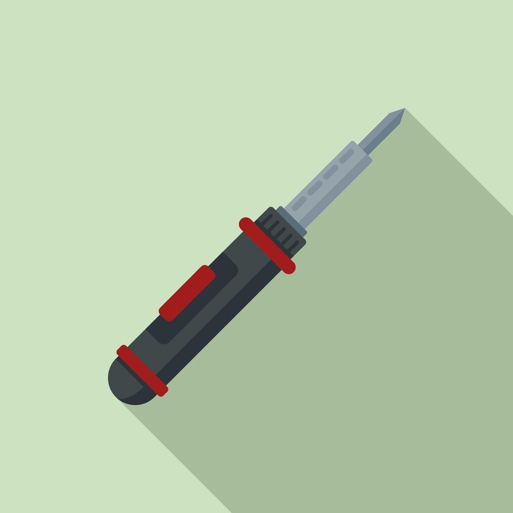 Vector soldering craft icon flat illustration of soldering craft vector icon for web design