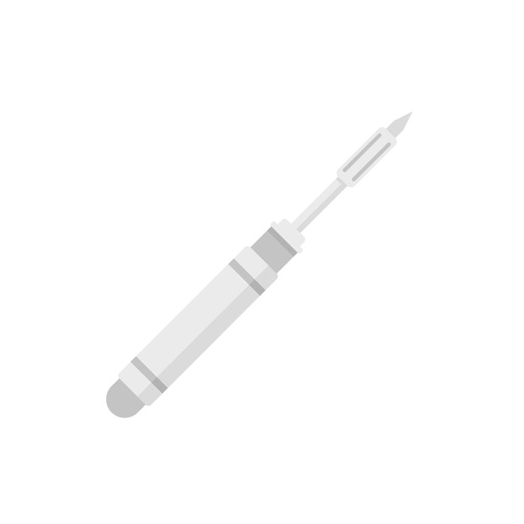 Vector soldering transistor icon flat illustration of soldering transistor vector icon isolated on white background