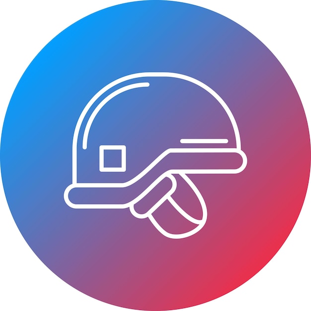 Soldier helmet icon vector image can be used for military