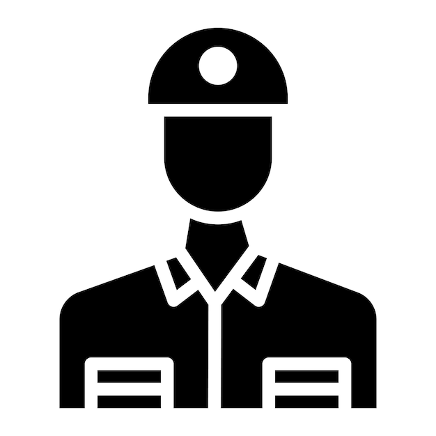 Soldier icon vector image Can be used for Shooting