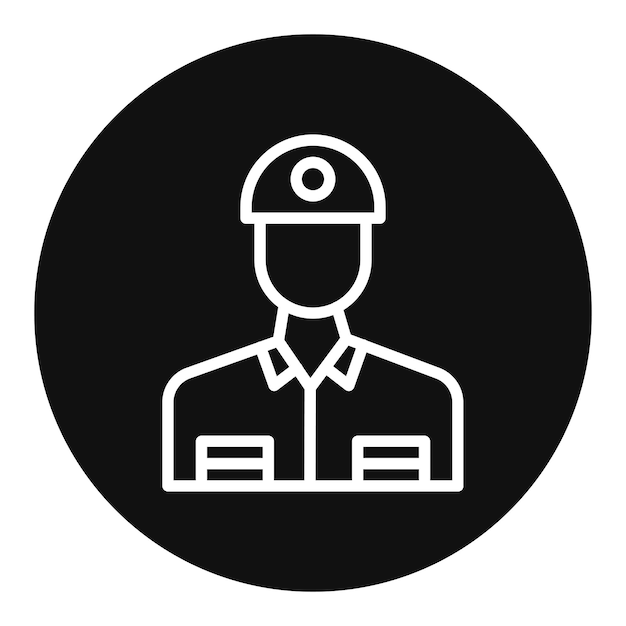 Soldier icon vector image Can be used for Shooting