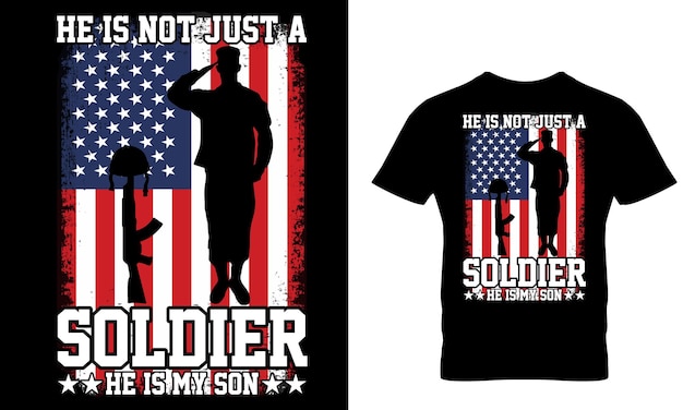 A soldier is not just a soldier he is not to be a soldier.