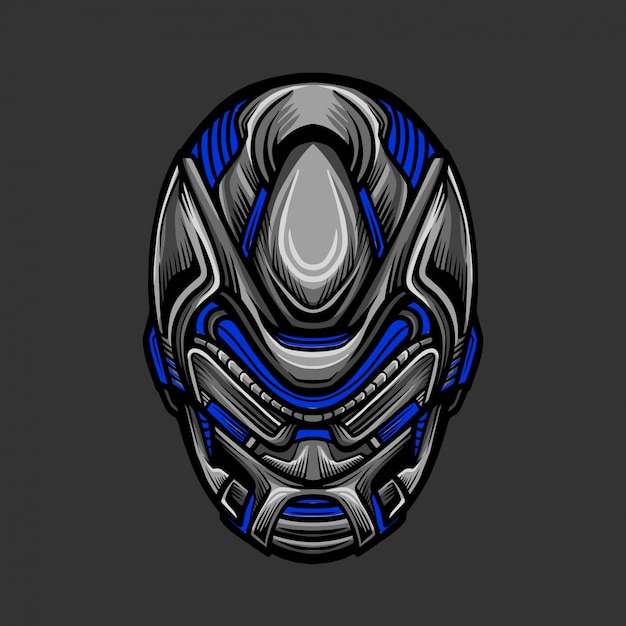 Vector soldier mask 8 vector illustration