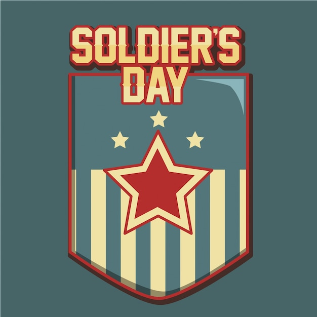 Иллюстрация дня солдата