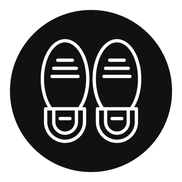 靴底のアイコンベクトル画像をShoemakerに使用できます