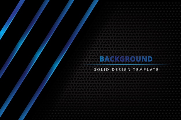 Solid metal blue dark background