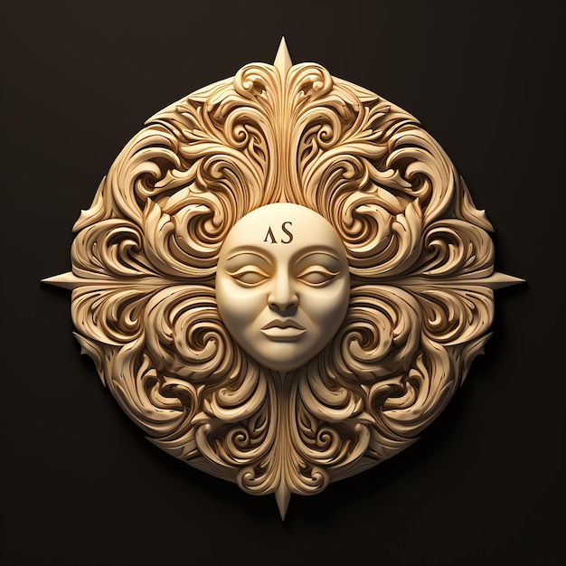 Vettore logo solsticesculpt