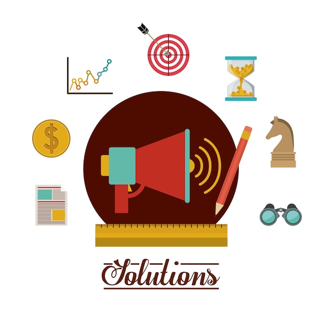 Solution icons design