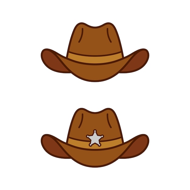 cowboy hat outline