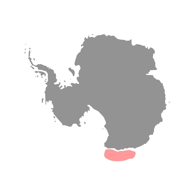 ベクトル 世界地図上のソモフ海 ベクトル図