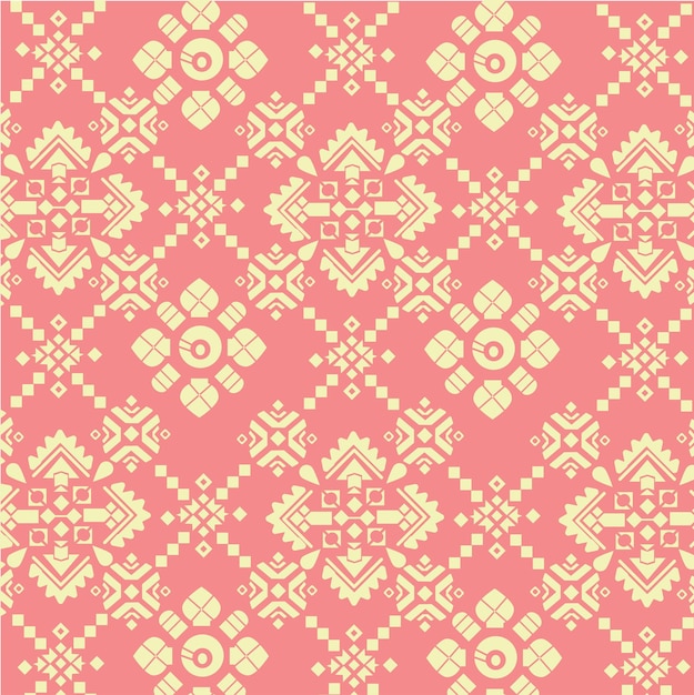 Songket patroon vector