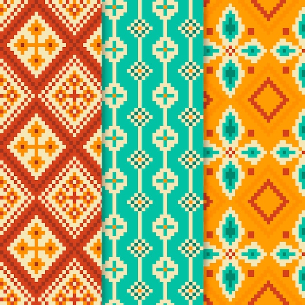 Songket pattern collection