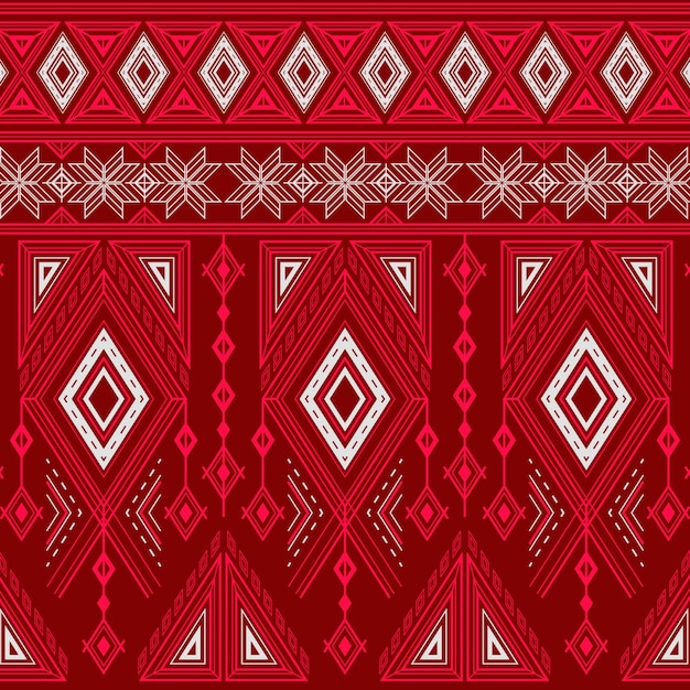 Вектор Концепция шаблона songket