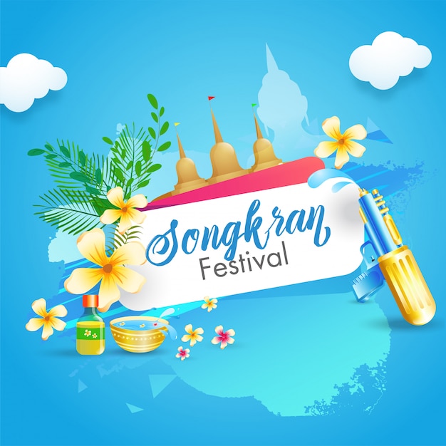 Songkran festival celebration.