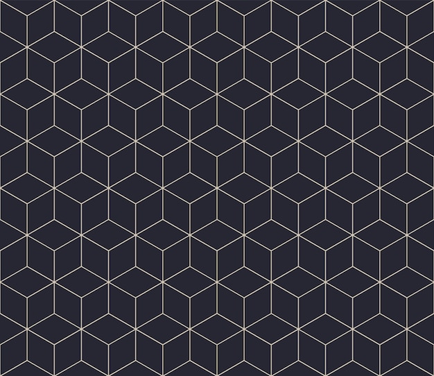 Struttura geometrica sofisticata contorno seamless pattern sfondo astratto