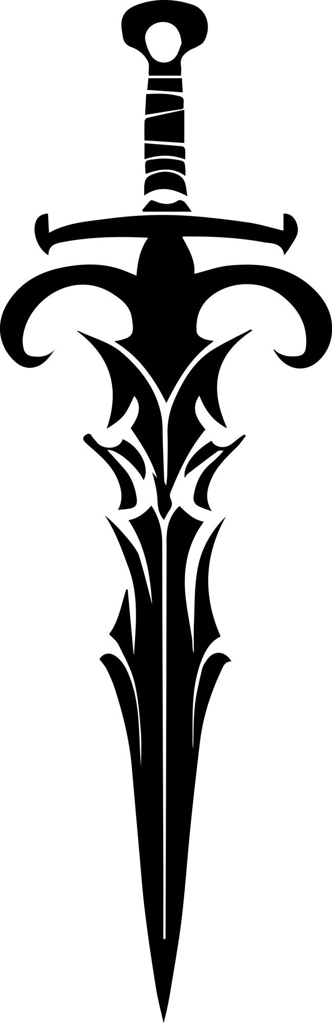 sord vector art illustration