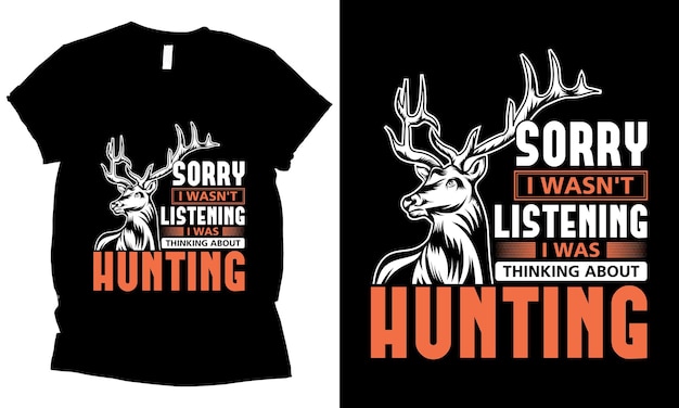 사냥 셔츠 디자인에 대해 생각하지 못해서 죄송합니다.