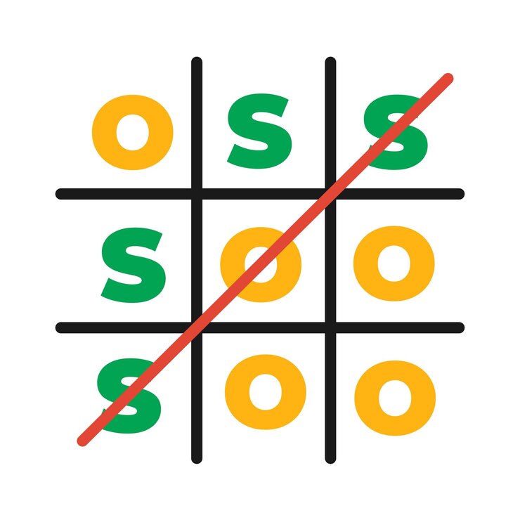 Vector sos game logo vector design