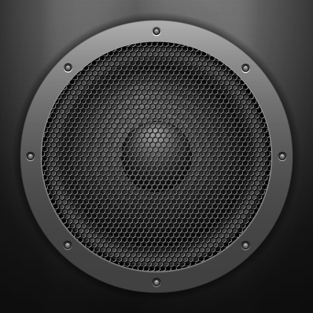 Sound speaker background