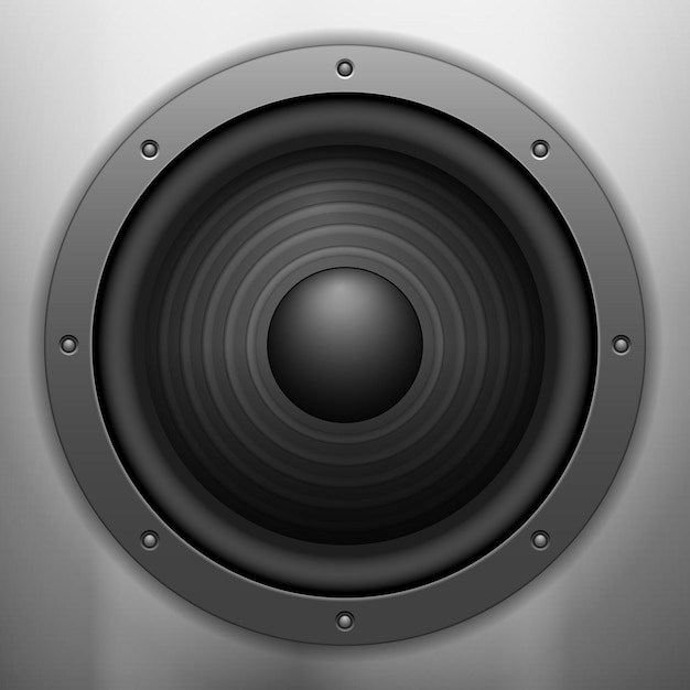 Sound speaker background