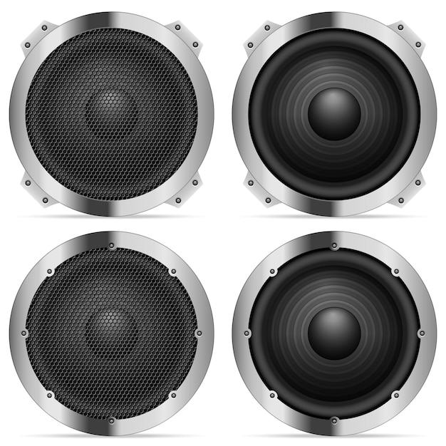 Vector sound speaker set