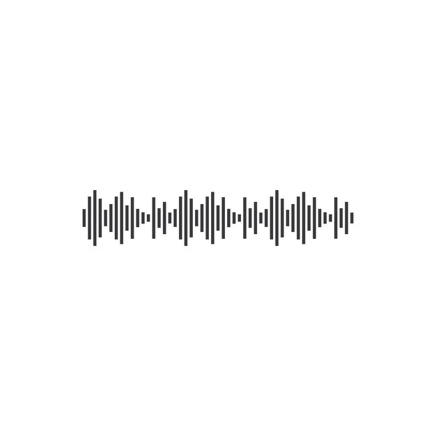 Sound wave ilustration logo vector icon template