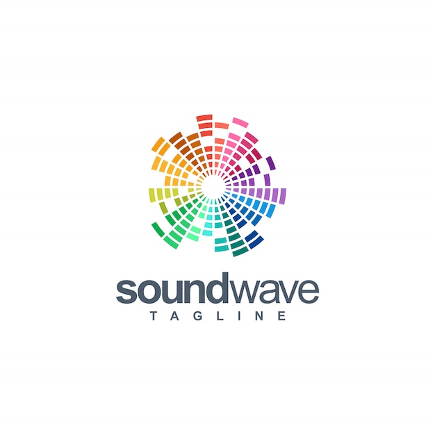 Sound wave logo