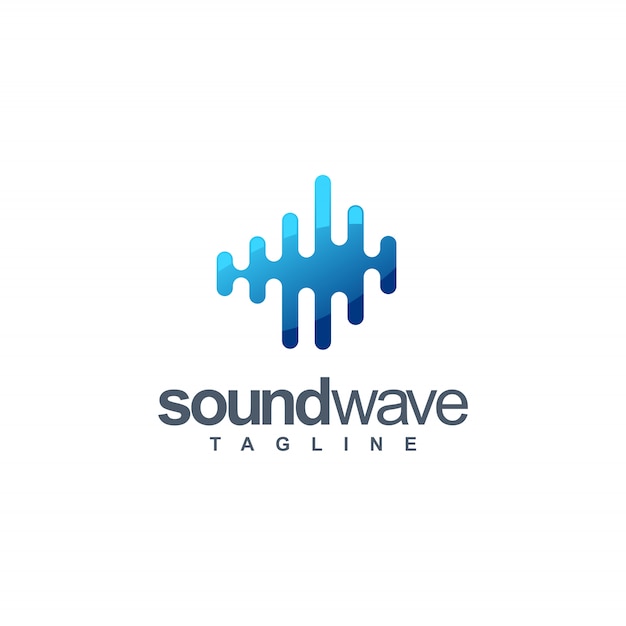 Sound wave logo