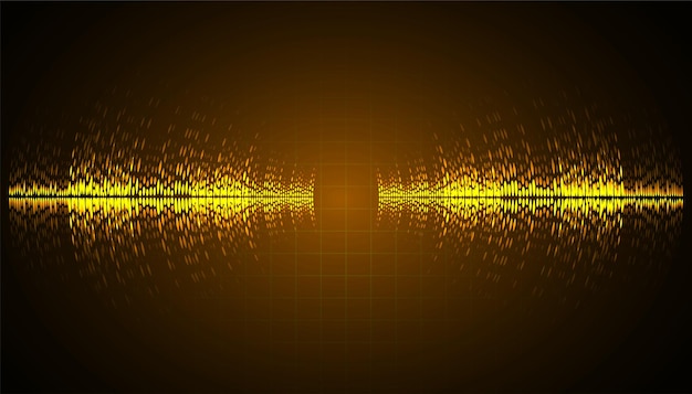 Vector sound waves oscillating dark light