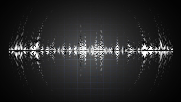 ベクトル 暗い光を振動させる音波